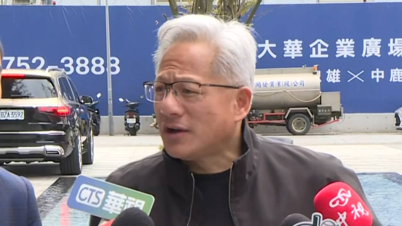 黃仁勳南港密會劉揚偉1小時 親喊鴻海是「重要夥伴」